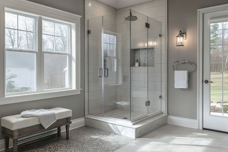 Elegant Shower with Niche