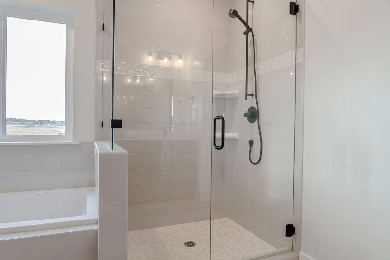 Glass Enclosed Shower